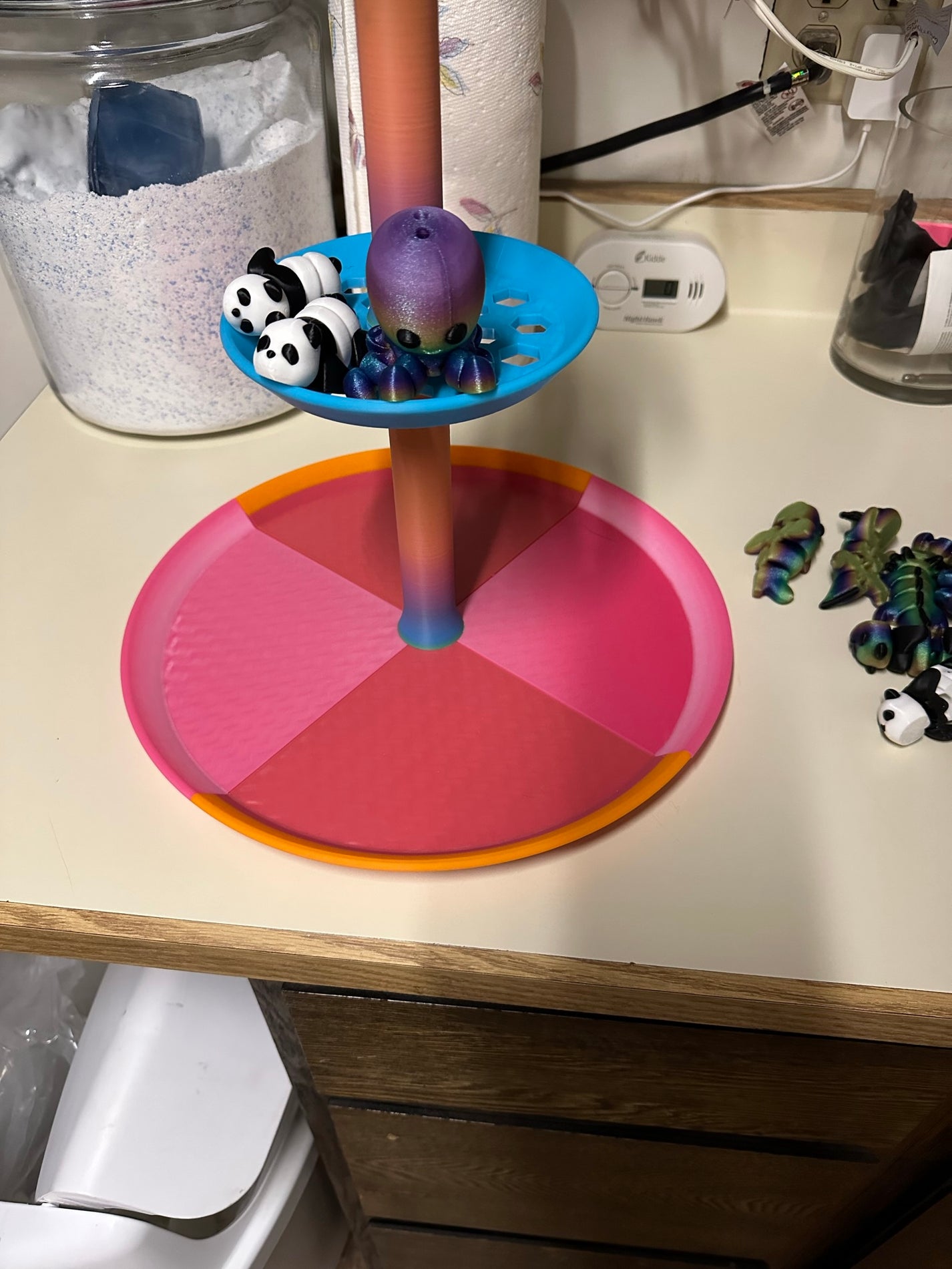 Modular Spinning Keychain Display (DIGITAL STL DOWNLOAD) Raditive Prints